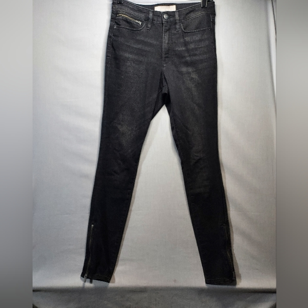 EUC Athleta Sculptek Ultra skinny carbon wash‎ black jeans